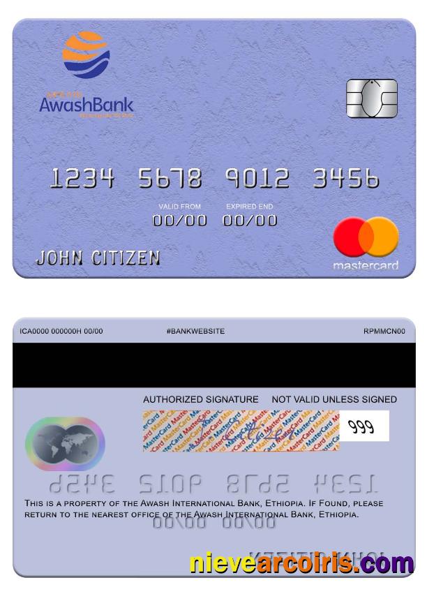 Ethiopia Awash International Bank mastercard